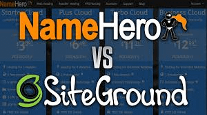 Namehero vs Siteground